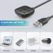 Trami 2 Pack USB Charging Cable for Fitbit Sense&Versa 3 - Replacement Charger Stand for Versa 3/Sense 2 Watch - 3.3ft+3.3ft - Buy Online on GoSupps.com