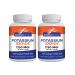 Max-Bio (2 Pack) Potassium Iodide Supplement Tablets Pills 130mg - 120 Capsules Dietary Thyroid Support Protector, KI Iodine Tablet Vitamins Best Potasium YODO Naciente Unflavored 60 Count (Pack of 2)