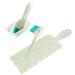 Lurrose 5pcs Kit and Coloring Brushes Tinting Angled Boards DIY Shop Bleaching Dye Comb Board for Bowls Mixer Highlighting Tools Balayage Bowl Salon Plastic Green Dyeing Plate 34X10.6X0.4cm Green