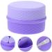 minkissy 1 Set Cream Box Small Cream Container Cosmetic Empty Jar Cream Jar with Sealed Lid Makeup Cream Jar Lip Scrub Container Lip Scrub Jar Travel Storage Box Silica Gel Airless Purple 6.5X6.5X4.5CM Purple - Buy Online on GoSupps.com