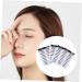 4pcs Eyebrow Stickers False Eyebrow Black Eyebrows Artificial Eyebrow Hair Cosmetic 4d - Buy Online on GoSupps.com