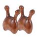 Beaupretty 2 pieces Wood facial massage device wooden body acupuncture massage device nose wooden sucks multifunctional acupuncture massage tools