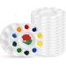Amazon Basics Round Paint Tray Palettes White - Set of 15 - Buy Online on GoSupps.com