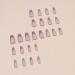 Kixolazr Press on Nails for Women - Colorful Irregular Nails Set Cute User Friendly Fake Nails Supplies for Holiday Dates Birthday Parties - Buy Online on GoSupps.com