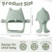 Silicone Baby Teething Toy Set for 3+ Month Infants - Owl Teether Mittens for Anti-Drop Chew and Sucking Needs | 4 Pcs - 4.52 x 3.93 x 2.16 Inch - Buy Online on GoSupps.com