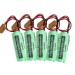 5PCS 3V CR17450SE-R / A98L-0031-0012 2500mah PLC Battery for FANUC with Plug
