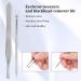 Eyebrow Tweezer & Pimple Popper Tool | Anti-Slip Handle for Comfortable Grasp | Facial Freckle Removal - Buy Online on GoSupps.com