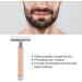 Hapivida Double Edge Safety Razor - Ros gold Women's Razor & Professional Men's Beard Razor | Non-Slip Chrome Handle & Stand | International Shipping Available - Buy Online on GoSupps.com