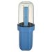 VOCOSTE Toothbrush Travel Case Plastic Lightweight Traveling Toothbrush Holders Case for Travel Business Blue 2.99"x2.83"x8.27"