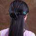 Handmade Vintage Ebony Wooden Leaves Hair Stick | Chinese Hair Chopsticks for Women - Buy Online on GoSupps.com