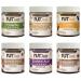 NutJar 6 x 110 g Variety Pack Premium Nut Butters and Spreads Pistachio Butter Macadamia Butter Cashew Acai Spread Hazelnut Cocoa Spread Hazelnut Spread and Golden Spread No Artificial Colours or Preservatives Vegan Gluten Free Keto Friendly Made in Canad