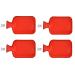 4x rubber hot water bottle 2 litre hot water bottle heat pad heat bottle bed bottle