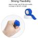 Self Adhesive Bandage Wrap - 1 Inch Medical Athletic Wrist Tape | Cohesive Bandages for First Aid Wounds Pets - 12 Pack in Blue - Buy Online on GoSupps.com