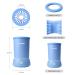 DOGNESS Automatic Dog Paw Cleaner for Small & Medium Dogs and Cats - Blue - Buy Online on GoSupps.com