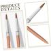minkissy Metal Rod Nail Art Pen Nail Art Liner Manicure Liner Brush Striping Manicure Tools Liner Brush for Nails Gel Nail Art Drawing Pens Nail Art Pens Aluminum Modeling Line Pen 17.40X1.00X1.00CM As Shown - Buy Online on GoSupps.com