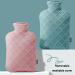 Tianyia Large Classic Hot Water Bottle | 1800ml Flannel Warming Bag & Cold Pack | Perfect Gift | International Shipping - Buy Online on GoSupps.com