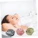 Angoily 3pcs Rose Bath Balls - Natural Loofah Body Scrubber & Shower Back Scrubber for Adults | High-Quality Bath Poufs & Brushes for Relaxing Bath Experience - Buy Online on GoSupps.com