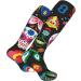 Shop Sugar Skull Dia de Muertos Compression Socks for Men & Women | 15-20 mmHg Support for Running & Cycling - Buy Online on GoSupps.com