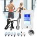Professional Shock Wave Therapy Device for ED & Muscle Pain Relief 7 Massage Heads | Silver - Buy Online on GoSupps.com