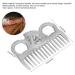Zerodi Horse Hair Comb | Portable Metal Comb for Cattle & Horses | Polile Tech for All Hair Types - Buy Online on GoSupps.com