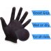 Men's Golf Glove Rain Grip 2 Pack - Black/Gray/Green - Sizes S-XL - No Sweat Technology - Ambidextrous - Buy Online on GoSupps.com