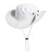 Sun-Hats-for-Men-with-UV-Protection-Wide-Brim Bucket Fishing Safari Boonie Hat for Summer (XL 23 5/8-24) White X-Large