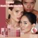 3 Colors Matte Lipstick Set | Long-Lasting Waterproof Hydrating Lip Gloss | High Pigment Non-Stick Cup Lip Tint Makeup - Buy Online on GoSupps.com
