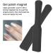 3pcs Nail Art Magnetic Stick - Portable Cat Eye Gel Nail Polish Magnet Wand | DIY Manicure Tool (Black) - Shop Internationally - Buy Online on GoSupps.com