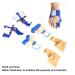 Adjustable Day Night Toe Corrector Set for Bunion Relief - Big Toe Straightener for Toe Valgus Correction - Buy Online on GoSupps.com