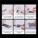 kawehiop Acrylic Nail Cutter Lightweight Anti-skidding Stainless Steel Nail Tips Durable False Nails Trimmer Manicure Tools for Travel - Buy Online on GoSupps.com