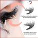 Lcerostma Magnetic Eyelashes Lcerostma Magnetic Lashes Magnetic Lashes Quick Safe Reusable Magnetic Eyelashes 3D Natural Look False Lashes False Eyelashes No Glue (B) - Buy Online on GoSupps.com