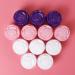 RONRONS 24 Pieces Rose Flower Shaped Empty Pot Jars Round Clear Leak Proof Plastic Cosmetic Container Jar with Lids for Travel Storage Eye Shadow Makeup Eye Shadow Nails Powder Paint Jewelry (Pink) - Buy Online on GoSupps.com