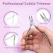 ALLE'S 12 Pieces Professional Metal Nail Files and Cuticle Pusher Capsule Cutters Brush Tools for Ingrown Toenails and More Complete Manicure Kit Nail Buffers Set - Buy Online on GoSupps.com
