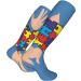 Autism Awareness Heart Compression Socks 15-20 mmHg for Men & Women - Supportive Athletic Running & Cycling - One Size (10463) - Buy Online on GoSupps.com