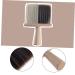 1pc Vintage Hair Brush for Broken Hair & Facial Cleaning - Wooden Hair Duster for Salons & Shaving - Brown Hair Removal Brush - Buy Online on GoSupps.com