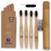 Your VIP Skin - 4x bamboo toothbrush - toothbrush bamboo - toothbrush wood - bamboo toothbrush soft - soft toothbrush - bamboo toothbrushes - bamboo toothbrush soft