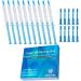 Professional Teeth Whitening Gel 10 PCS 3ML Sensitive Tooth Whitener Gel Syringes Refills 35% CP Bleaching Gel for Teeth Whitening Light - Buy Online on GoSupps.com