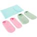 Qukaim Gel Spa Socks Moisturizing Gel Socks and Neck Wrap Set Skin Smoothing and Firming Spa Gel Nourishing Repair 2 Pairs Socks and 1 Neck Wrap - Buy Online on GoSupps.com