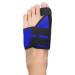 Hallux Valgus correction rail for relief from large toe pain and to align the toes hallux valgus bandage for men and women protection of the big toe (blue left) left blue