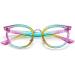 Hoyee Blue Light Blocking Glasses for Women and Men - Computer Gaming Rainbowcateye Design - Buy Online on GoSupps.com