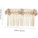 minkissy Accessories hair hair accessories crystal Hair up bride rhinestone hair comb bridal hair pin bow tie gold hair clip bride hair accessories wedding bride comb hair comb Comb - Buy Online on GoSupps.com