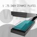 Professional Wide Titanium Flat Iron 1.75 Inch - Best Hair Straightener for Straight & Curly Hair - Buy Online on GoSupps.com