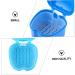 Coheali Travel Container for Prosthesis - 3-Part Storage Box for Artificial Teeth | Durable & Portable Fake Tooth Holder Case - Buy Online on GoSupps.com
