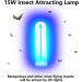 Bug Zapper 15W Replacement Bulbs U Type UV Lamp Tube Insect Killer Attracting Lamp Compatible for JY-05 KN-02 - Buy Online on GoSupps.com