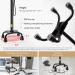 LED Light Walking Cane for Seniors - Telescopic Non-Slip Cane with 10 Height Adjustments & Travel Bag - Stable & Portable Walking Stick for Men & Women - Big 4 Feet - Black - Buy Online on GoSupps.com