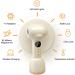 Portable Cordless Hair Dryer Rechargeable Blow Dryer w/LED Lights & LCD Display 10000mAh Battery Powered Travel Hair Dryer for Outdoor/Indoor - Buy Online on GoSupps.com