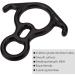 Paliston Figure 8 Descender - 50kN Climbing Rescue Terminal for Rappelling - 2pcs Black - Buy Online on GoSupps.com