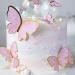 10 Pcs Butterfly Cake Decorations Wedding Birthday Party Decor 3D Butterfly Cake Topper Decorations for Baby Shower Wedding Birthday Party Decor - Buy Online on GoSupps.com