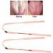 Buy Durable Tongue Cleaner Tool - 2 Pieces for Adult Oral Hygiene | Rose Gold | Best Oral Care Solution - Buy Online on GoSupps.com