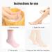 Silicone Moisturizing Socks 1 Pair Long Soft Gel Socks Anti Slip Women Foot Mask Socks Spa Pedicure for Dry Cracked Feet Softening Calluses Rough Skin S Silicone Moisturizing Socks - Buy Online on GoSupps.com